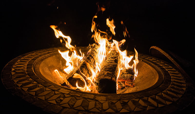 fire pit in edmonton